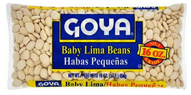 GOYA BAG OF BABY LIMA BEANS