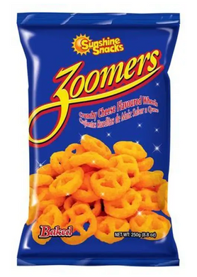 ZOOMERS CRUNCHY CHEESE FLAVOURED WHEELS