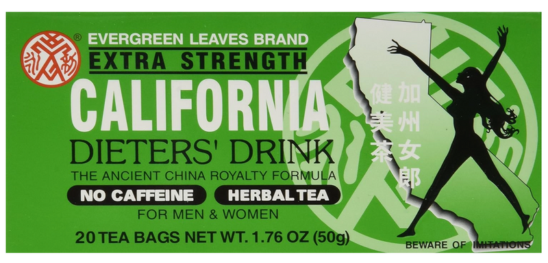 Load image into Gallery viewer, EVERGREEN LEAVES BRAND CALIFORNIA DIETERS&#39; DRINK
