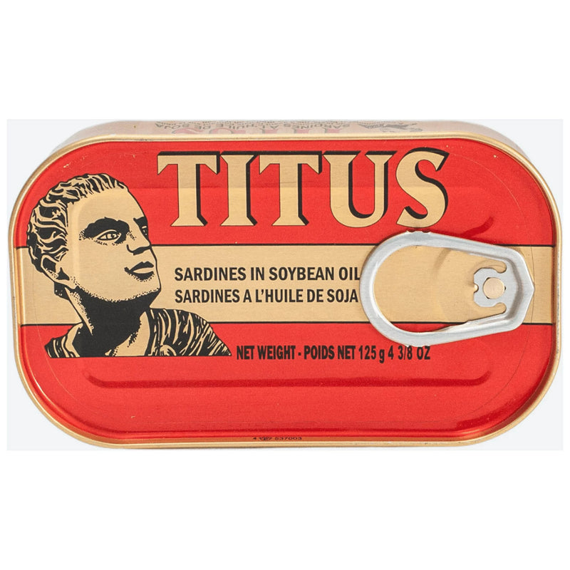 Load image into Gallery viewer, TITUS SARDINES IN SOYBEAN OIL

