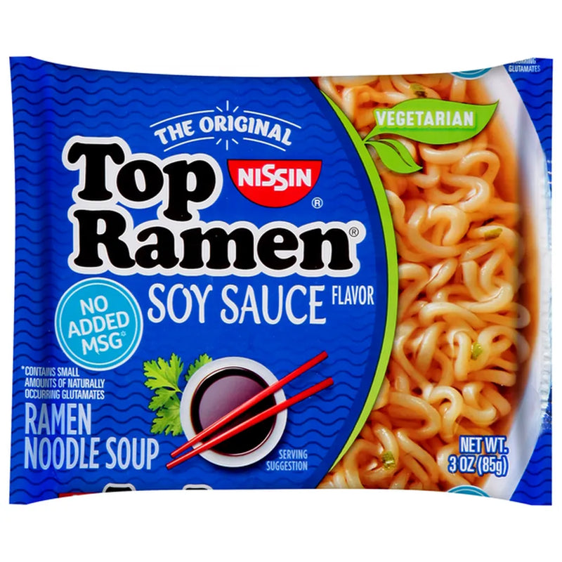 Load image into Gallery viewer, NISSIN TOP RAMEN SOY SAUCE FLAVOR
