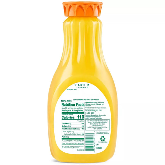 TROPICANA PREMIUM CALCIUM ORANGE JUICE