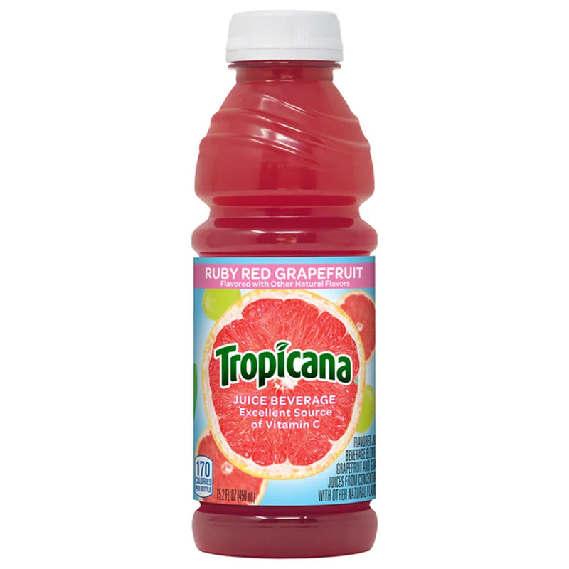 Load image into Gallery viewer, TROPICANA RUBY RED GRAPEFRUIT JUICE PLASTIC
