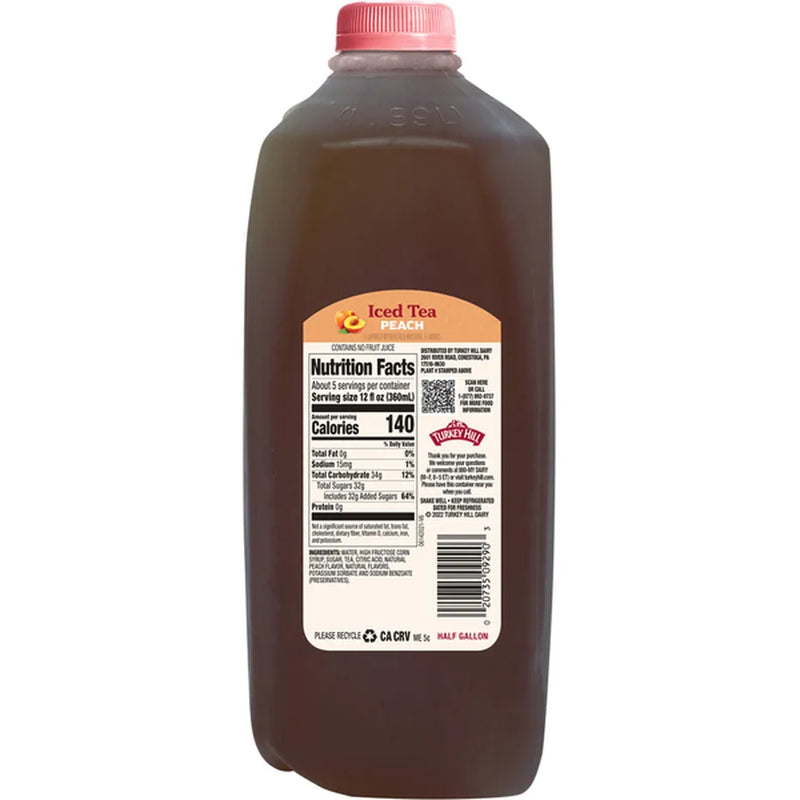 Load image into Gallery viewer, TURKEY HILL PEACH ICED TEA
