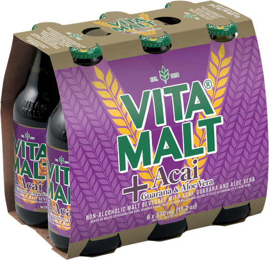 VITA MALT + ACAI WITH GUARANA AND ALOE VERA