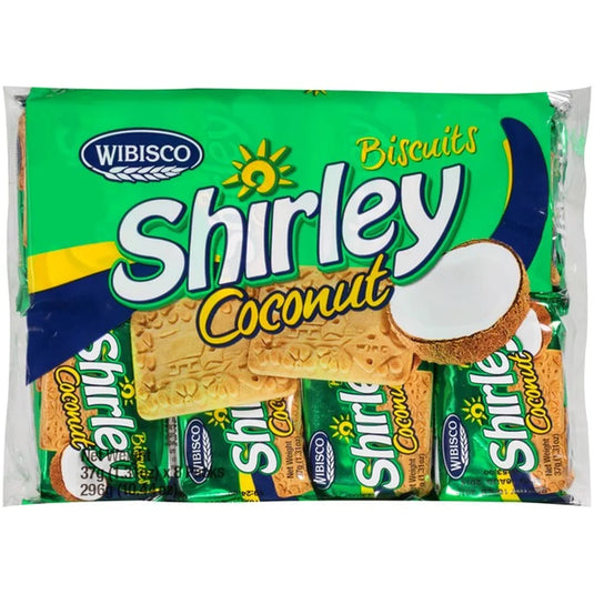 WIBISCO SHIRLEY BISCUITS COCONUT 8 PACKS
