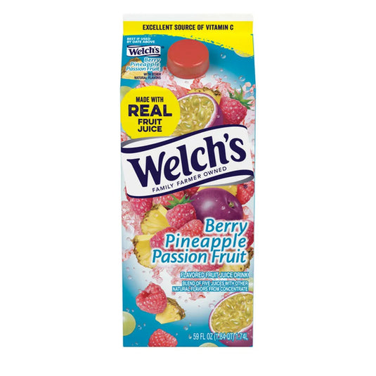 WELCH'S BERRY PINEAPPLE PASSIONFRUIT JUICE COCKTAIL