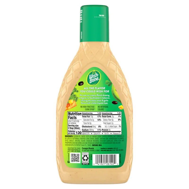 Load image into Gallery viewer, WISH-BONE CHIPOTLE RANCH DRESSING
