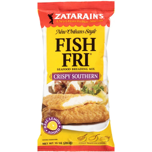 ZATARAIN'S FISH FRI SEAFOOD BREADING MIX CRISPY SOUTHERN