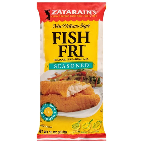 ZATARAIN'S FISH FRI SEAFOOD BREADING MIX SEASONED