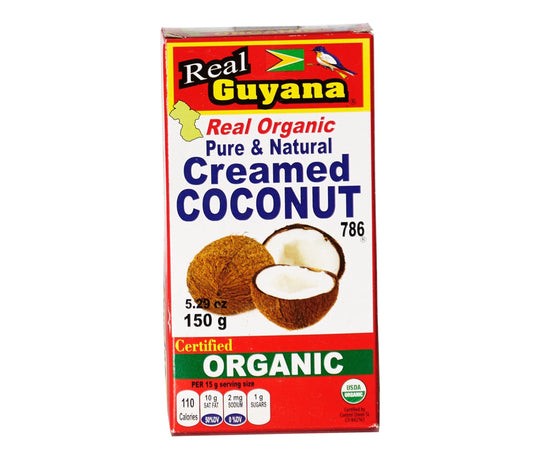 REAL GUYANA ORGANIC CREAMED COCONUT